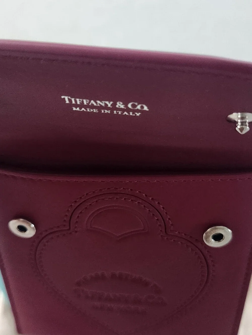 New Return To Tiffany Keychain Wallet/Coin Purse